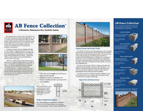 Allan-Block-Fence-Collection